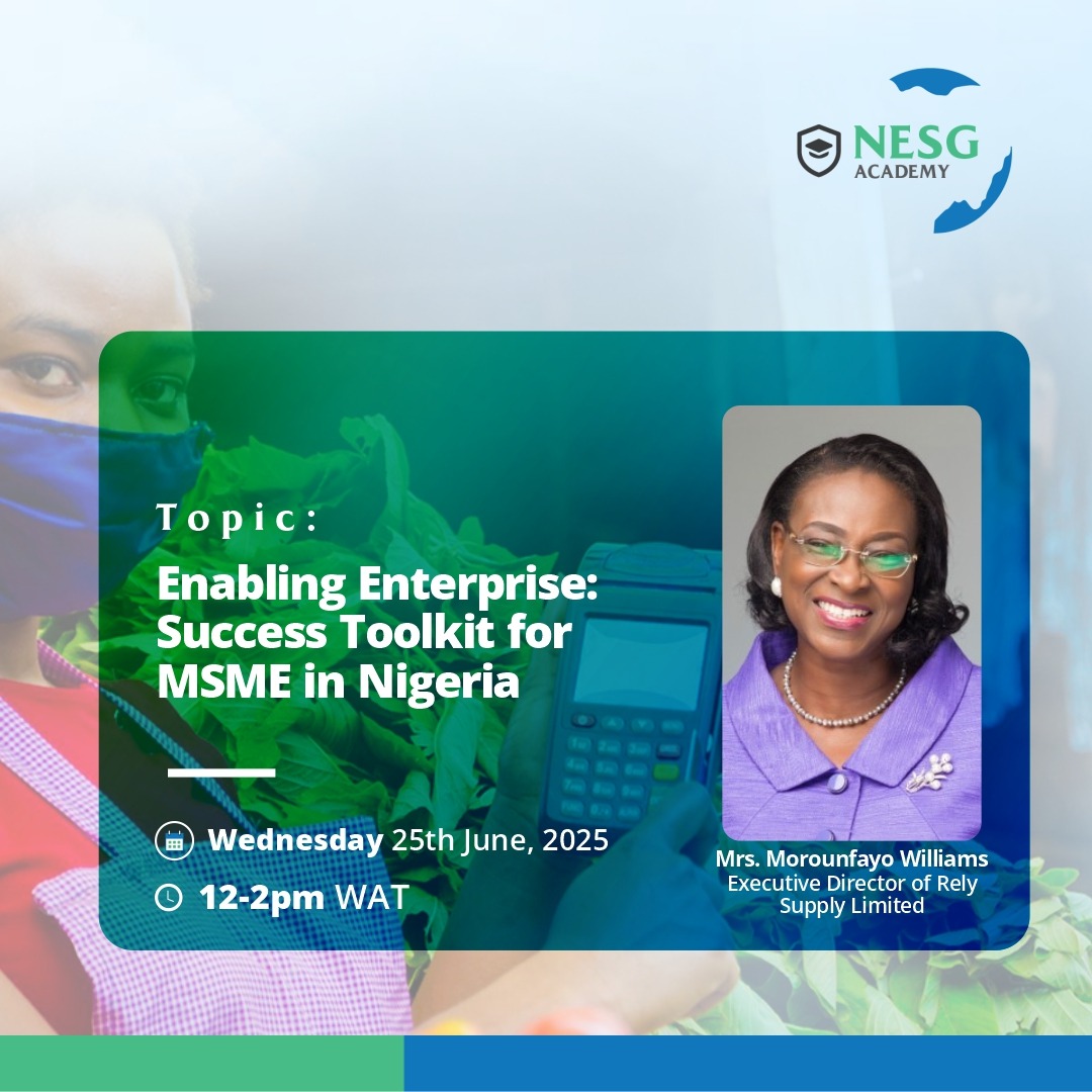 NESG, Think-Tank, NESG Nigeria, The Nigerian Economic Summit Group